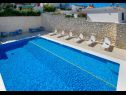 Apartmaji Bisernica - with pool; A1(6), A2(6), A3(2) Ražanj - Riviera Šibenik  - bazen