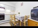 Apartmaji Milans - 25m from the beach: A3(2+2), A4(2+2), A5(6+1) Ražanj - Riviera Šibenik  - Apartma - A4(2+2): kuhinja in jedilnica