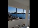 Apartmaji Marija - by the sea: A4(2+2), A5(2+2) Rogoznica - Riviera Šibenik  - Apartma - A4(2+2): pogled