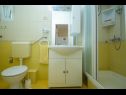 Apartmaji Marija - by the sea: A4(2+2), A5(2+2) Rogoznica - Riviera Šibenik  - Apartma - A5(2+2): kopalnica s straniščem