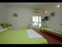 Apartmaji Marija - by the sea: A4(2+2), A5(2+2) Rogoznica - Riviera Šibenik  - Apartma - A5(2+2): spalnica