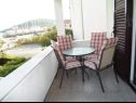 Apartmaji Marko - 30m from beach; A1(2+2), A2(2+2), A3(2+2), A4(2+2) Rogoznica - Riviera Šibenik  - Apartma - A2(2+2): balkon