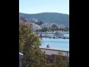 Apartmaji Marko - 30m from beach; A1(2+2), A2(2+2), A3(2+2), A4(2+2) Rogoznica - Riviera Šibenik  - pogled na morje (hiša in okolica)