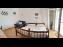 Apartmaji Tonci - by the sea: A2(4), A3(4) Rogoznica - Riviera Šibenik  - Apartma - A2(4): spalnica