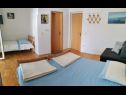 Apartmaji Tonci - by the sea: A2(4), A3(4) Rogoznica - Riviera Šibenik  - Apartma - A3(4): spalnica