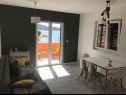 Apartmaji Delfin - sea view: A3(2+2), A4(2+2) Šepurine (Otok Prvić) - Riviera Šibenik  - Apartma - A3(2+2): dnevna soba