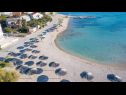 Apartmaji Ivan M - 20m to the beach: A1(4+1), A2(4+2), A3(4+2) Srima - Riviera Šibenik  - plaža