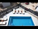 Hiša za počitnice Mirka - with heated pool: H(8+2) Zaliv Stivašnica (Razanj) - Riviera Šibenik  - Hrvaška  - bazen