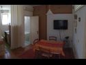 Apartmaji Slavica - free WiFi: A1(4), A2(3+1) Vodice - Riviera Šibenik  - Apartma - A1(4): jedilnica