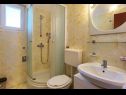 Apartmaji Lasan - 150 m from sea: A1(4), A2(4) Vodice - Riviera Šibenik  - Apartma - A1(4): kopalnica s straniščem