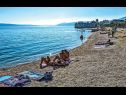 Apartmaji Gorda - 50m from the sea: A1(2+2) Kastel Gomilica - Riviera Split  - plaža