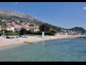 Hiša za počitnice Zeljka - 60 m from sea: H(6+2) Podstrana - Riviera Split  - Hrvaška  - plaža