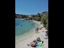 Apartmaji Per - 80 m from beach: SA2(2+1), A5(3), A6(2+1), A45(8), SA3(3), A7(2+1) Marina - Riviera Trogir  - plaža