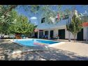 Hiša za počitnice Viki - with heated pool: H(6+1) Plano - Riviera Trogir  - Hrvaška  - H(6+1): bazen