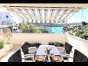 Apartmaji Garden - sea view: A1(4) Sevid - Riviera Trogir  - hiša