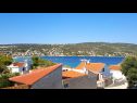 Hiša za počitnice Rosita - 50 m from sea: H(4) Sevid - Riviera Trogir  - Hrvaška  - H(4): pogled na morje
