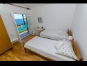 Apartmaji Bosiljka - by the sea: A1(5), A2(5), SA3(2) Sevid - Riviera Trogir  - Apartma - A1(5): spalnica