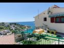 Apartmaji Bosiljka - by the sea: A1(5), A2(5), SA3(2) Sevid - Riviera Trogir  - Studio apartma - SA3(2): pogled s terase