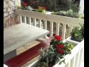 Apartmaji Garden - sea view: A1(4) Sevid - Riviera Trogir  - terasa