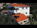 Apartmaji Garden - sea view: A1(4) Sevid - Riviera Trogir  - hiša