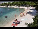Apartmaji Kaza - 50m from the beach with parking: A1(2), A2(2), A3(6) Trogir - Riviera Trogir  - plaža