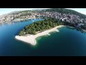 Apartmaji Davorka - 50m from the sea A1(2+2), A2(2+2) Trogir - Riviera Trogir  - plaža