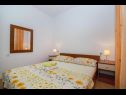 Apartmaji Mari - barbecue: A1Lile (4), A2Lile (2+2) Vinišće - Riviera Trogir  - Apartma - A1Lile (4): spalnica