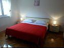 Apartmaji Branko - close to the sea : A1(4+1) Vinišće - Riviera Trogir  - Apartma - A1(4+1): spalnica