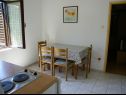 Apartmaji Fran - 30 m from sea : A1-veliki(5), A2-mali(3) Vinišće - Riviera Trogir  - Apartma - A2-mali(3): kuhinja in jedilnica