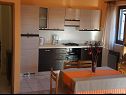 Apartmaji MiMa - 150 m from the beach: A1(2+2), A3(5), A2(2+2) Sušica - Otok Ugljan  - Apartma - A1(2+2): kuhinja in jedilnica