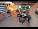 Apartmaji Julija - big terrace and grill A1 Asy(4) Bibinje - Riviera Zadar  - terasa
