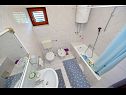 Apartmaji Julijana - economy apartment A1(6) Bibinje - Riviera Zadar  - Apartma - A1(6): kopalnica s straniščem