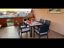 Apartmaji Julija - big terrace and grill A1 Asy(4) Bibinje - Riviera Zadar  - Apartma - A1 Asy(4): terasa