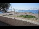Apartmaji Sor - on the beach: SA1(2+1), A1(4+1), A2(2+2), A3(2+2) Bibinje - Riviera Zadar  - pogled na morje (hiša in okolica)
