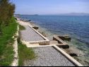 Apartmaji Fuzu - 50 m from sea: A2(2+1), SA3(2) Bibinje - Riviera Zadar  - plaža