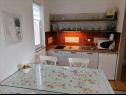 Apartmaji Fuzu - 50 m from sea: A2(2+1), SA3(2) Bibinje - Riviera Zadar  - Apartma - A2(2+1): kuhinja in jedilnica