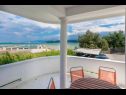 Apartmaji Blue Skies - 30 m from the sea: A1(4+1), A2(2+2), SA3(2+1) Ljubač - Riviera Zadar  - Apartma - A2(2+2): terasa