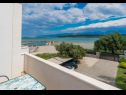 Apartmaji Blue Skies - 30 m from the sea: A1(4+1), A2(2+2), SA3(2+1) Ljubač - Riviera Zadar  - Studio apartma - SA3(2+1): terasa