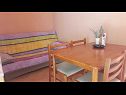 Apartmaji Dubravko - 5 m from beach : A1 Bepina (2+2), A2 Keko(2+2) Maslenica - Riviera Zadar  - Apartma - A2 Keko(2+2): dnevna soba