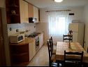 Apartmaji Nadica - free parking A1(5+1), A2(4), A3(2+1) Nin - Riviera Zadar  - Apartma - A1(5+1): kuhinja in jedilnica