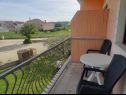 Apartmaji Ivica - free parking: SA1(2+1), SA2(2+1) Nin - Riviera Zadar  - Studio apartma - SA2(2+1): balkon