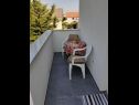Apartmaji Jasmina - with balcony and free parking: A1(2+2) Nin - Riviera Zadar  - Apartma - A1(2+2): balkon
