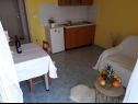 Apartmaji Mediteran - private parking: A1(2+1) Privlaka - Riviera Zadar  - Apartma - A1(2+1): kuhinja in jedilnica