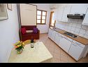 Apartmaji Armitage - family friendly: A1(4), A2(4+1), A3(2+1), A4(2+1), A5(2+1) Privlaka - Riviera Zadar  - Apartma - A3(2+1): kuhinja in jedilnica