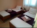 Apartmaji Mediterraneo - with own parking space: A2(2+3), SA3(2+1), SA4(2+1) Privlaka - Riviera Zadar  - Apartma - A2(2+3): spalnica