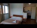 Apartmaji Summer Sun SA1(2+1), A2(2+2), A3(4+2), A4(4+2) Privlaka - Riviera Zadar  - Studio apartma - SA1(2+1): spalnica