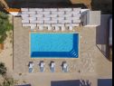 Apartmaji Ani - with pool : SA4(2), A5(2+2), A6(2+2) Privlaka - Riviera Zadar  - bazen