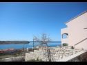 Apartmaji Andrija - with great view: A1(2), A2(4), A3(4+1), A4(2+1) Rtina - Riviera Zadar  - pogled