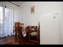 Apartmaji in sobe Voyasi - 60 m from sea: A1(2), A2(2), A4(2), A6(2), A7(4), R5(2) Starigrad-Paklenica - Riviera Zadar  - Apartma - A1(2): jedilnica