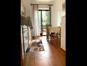 Apartmaji in sobe Voyasi - 60 m from sea: A1(2), A2(2), A4(2), A6(2), A7(4), R5(2) Starigrad-Paklenica - Riviera Zadar  - Apartma - A1(2): kuhinja in jedilnica